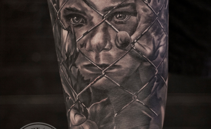 Hình Xăm Realistic - Tả Thật Tattoo Tân An,Long An