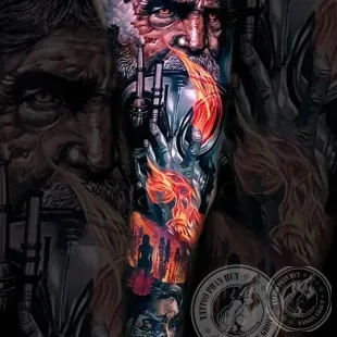 Hình Xăm Kín Chân