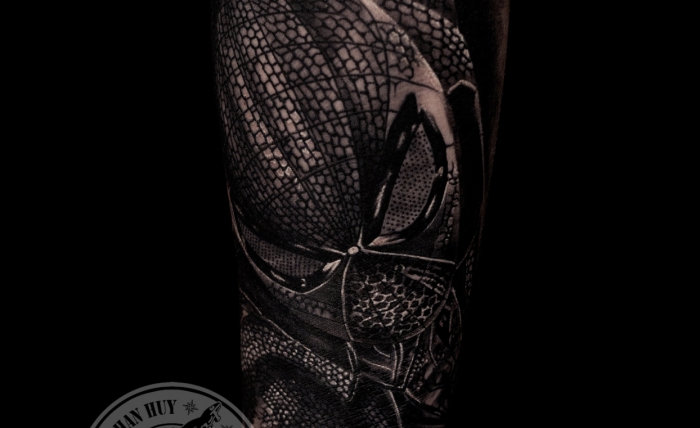 Tattoo Spider man - Hình Xăm Người nhện - Saigon Group